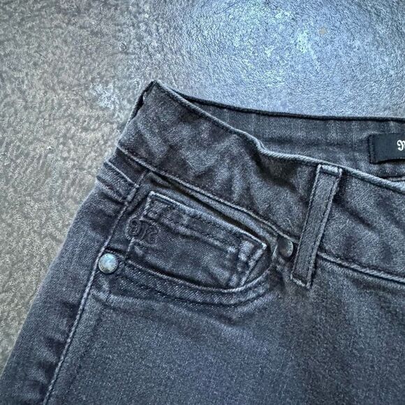 Miss Me Faded Black Women’s Jeans Size 26 2000s Grunge Style Cotton Blend - Picture 9 of 11